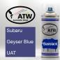Preview: Subaru, Geyser Blue, UAT: 400ml Sprühdose, von ATW Autoteile West.